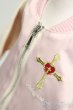 画像4: MSD＆SDM/OF:チャーム付き刺繍スカジャン Melody.C様製 S-25-05-04-038-GN-ZS (4)