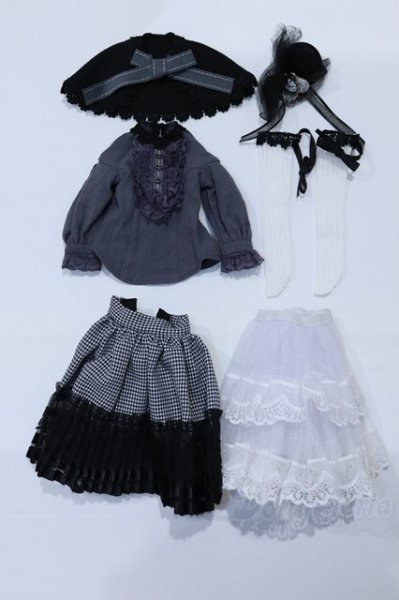 画像4: SDM＆MSD/OF:LolitaHoundstooth_monotone S-26-02-08-058-GN-ZS (4)