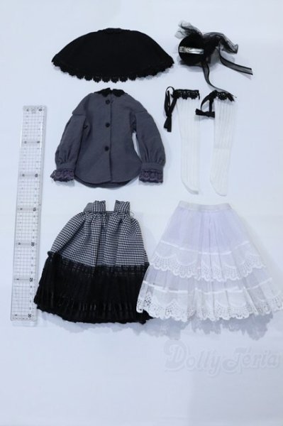 画像5: SDM＆MSD/OF:LolitaHoundstooth_monotone S-26-02-08-058-GN-ZS (5)