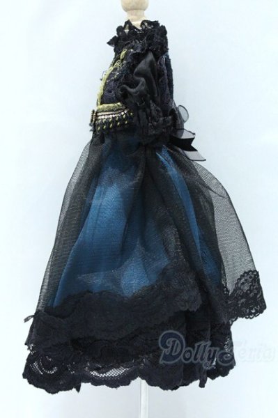 画像2: SDM＆MSD/OF:アフタヌーンドレス 孔雀青 童話館MotherGoose様 S-25-11-30-031-GN-ZS (2)