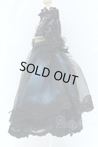 画像2: SDM＆MSD/OF:アフタヌーンドレス 孔雀青 童話館MotherGoose様 S-26-03-01-322-GN-ZS (2)