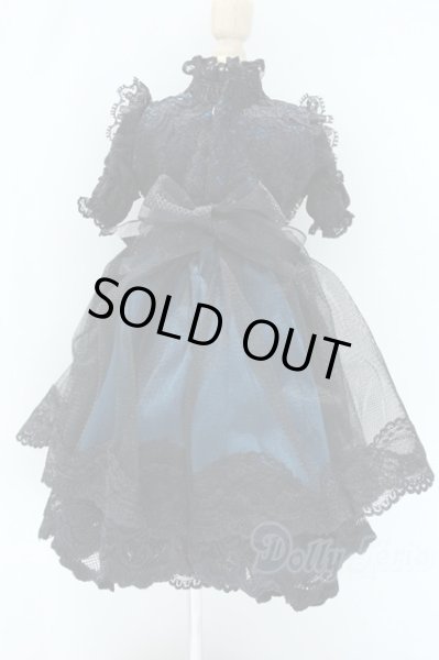 画像3: SDM＆MSD/OF:アフタヌーンドレス 孔雀青 童話館MotherGoose様 S-26-03-01-322-GN-ZS (3)