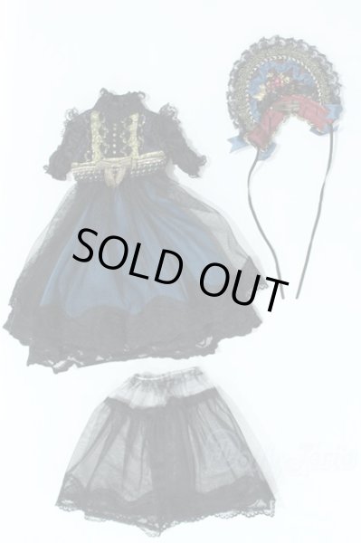 画像5: SDM＆MSD/OF:アフタヌーンドレス 孔雀青 童話館MotherGoose様 S-26-03-01-322-GN-ZS (5)