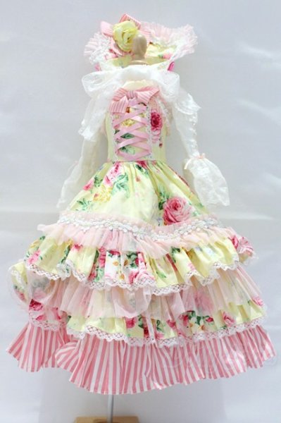 画像1: SD16/OF:Lemulia様ドレス S-25-11-30-037-GN-ZS (1)