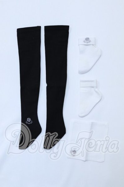 画像1: SD/OF:靴下セット 灰ばら女学院 中等科 S-26-02-15-082-GN-ZS (1)