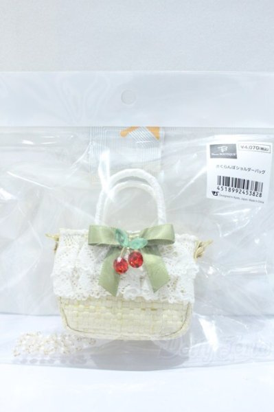 画像3: SDM＆MSD/OF:さくらんぼショルダーバッグ S-25-10-26-020-GN-ZS (3)