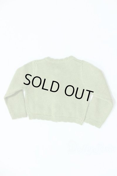 画像2: SD/OF:MELODY.C様製afternoon tea お花セーター(M) S-25-11-09-041-SK-ZS (2)