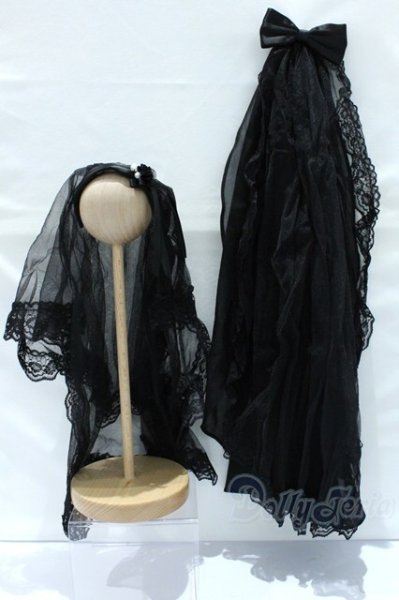 画像1: SD/OF ゴシックレースベール&トレーンセット：VOLKS製 S-25-12-07-010-SK-ZS (1)
