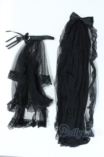 画像2: SD/OF ゴシックレースベール&トレーンセット：VOLKS製 S-25-12-07-010-SK-ZS (2)