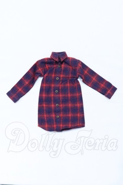 画像1: SD/OF:チェックネルシャツ(ネイビー×レッド)・M S-26-03-15-017-SK-ZS (1)