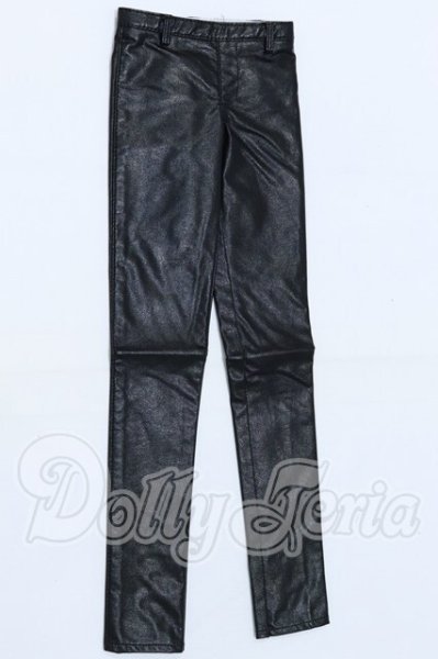 画像1: SD13BOY/OF:ブラックレザーパンツ・L S-26-03-15-061-SK-ZS (1)