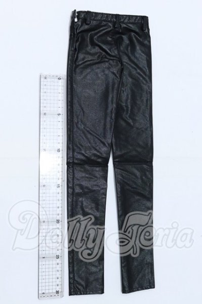 画像2: SD13BOY/OF:ブラックレザーパンツ・L S-26-03-15-061-SK-ZS (2)