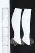 画像2: SDM/OF:SDM ルーズソックス（白）・ミニ S-26-04-19-095-SK-ZS (2)