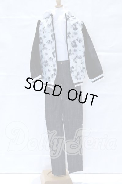 画像1: SDGrB＆SD13B/OF:フラワーブルゾンコーデ・MENS S-26-09-27-405-SK-ZS (1)
