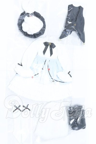 画像1: 40cmサイズドール/OF:【DOLK×JadeShine】Delia - 不思議の国の白うさぎ ver. Limited コラボ限定ドレスセット S-26-05-31-094-SK-ZS (1)