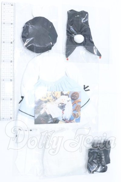 画像2: 40cmサイズドール/OF:【DOLK×JadeShine】Delia - 不思議の国の白うさぎ ver. Limited コラボ限定ドレスセット S-26-05-31-094-SK-ZS (2)