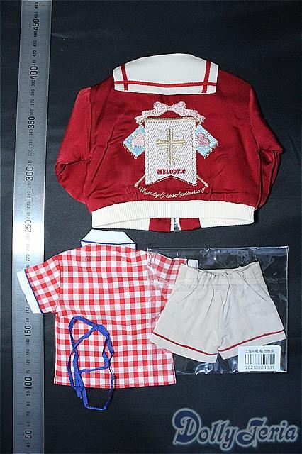 MDD MSD/OF セット セーラー スカジャン+シャツ+ショートパンツ(MELODY 