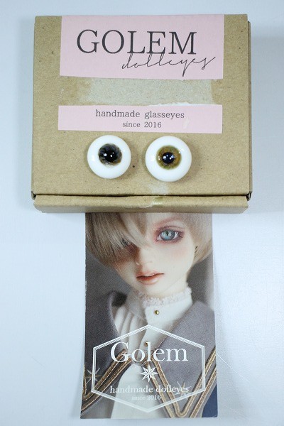 U221109-091 golem製グラスアイ18ｍｍ/18.5ｍｍオッドアイ