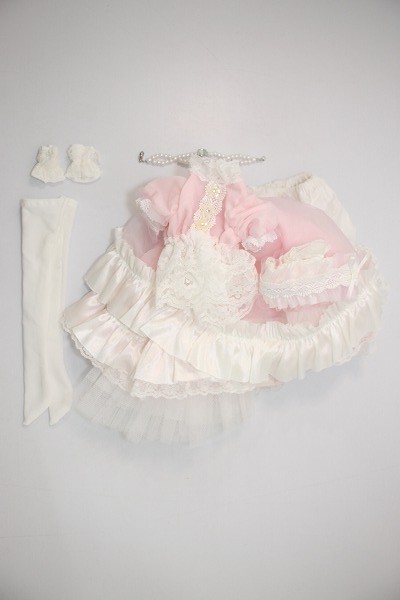 U230301-110 MSD/OF：3人の魔女製紫陽花の双子ドレスセット - DOLL UP!